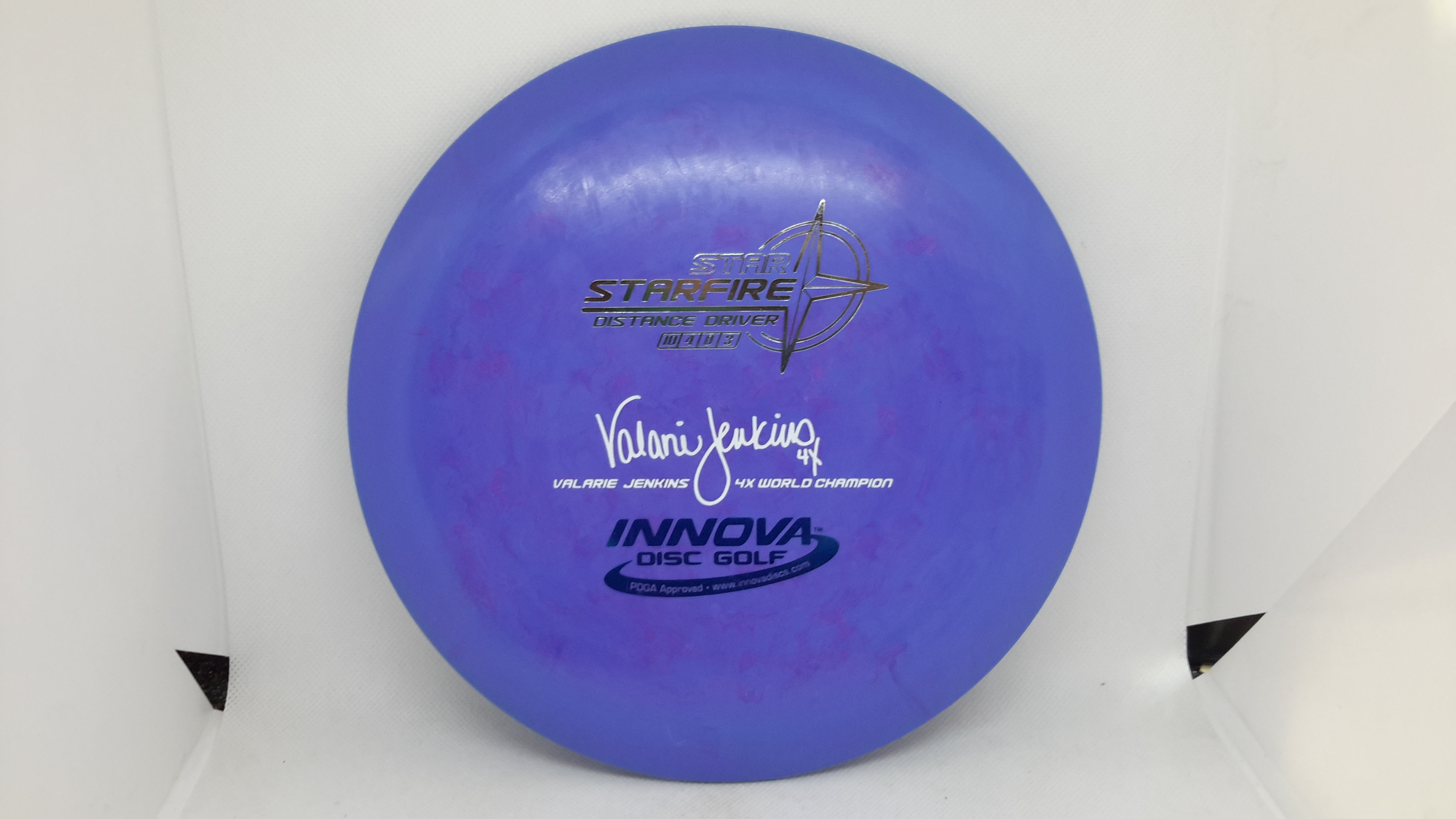 Innova Discs Star Starfire with Valerie Jenkins 4x World Champion